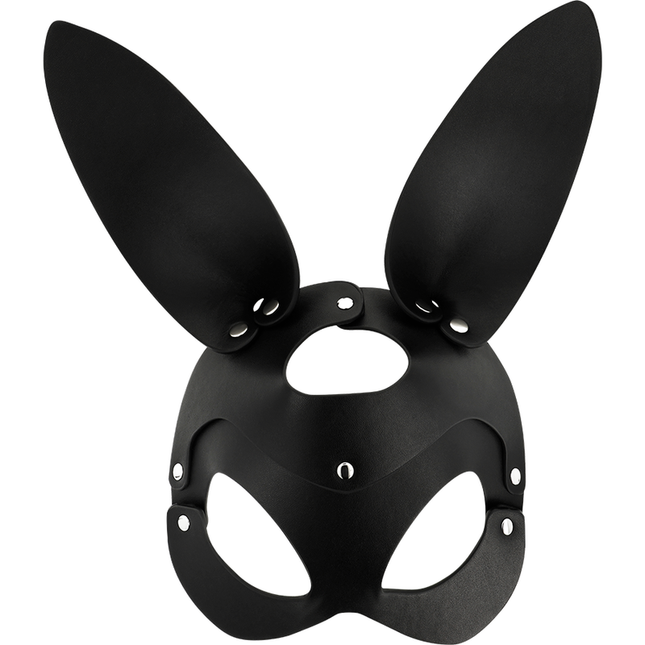 COQUETTE CHIC DESIRE - VEGAN LEATHER MASK WITH BUNNY EARS