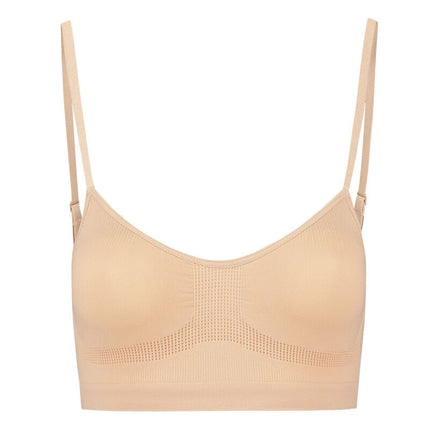 BYE-BRA - MEDIUM CONTROL BRA SEAMLESS BLACK SIZE XL