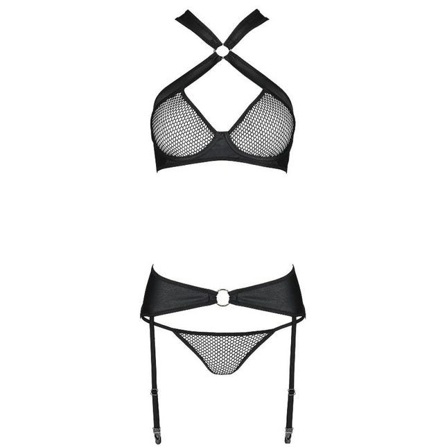 PASSION - AMANDA ECOLOGICAL LEATHER SET S/M