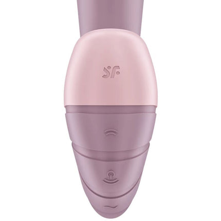 SATISFYER - SUPERNOVA AIR PULSE STIMULATOR & VIBRATION WHITE