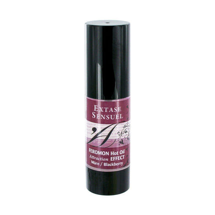 EXTASE SENSUAL - HEATING EFFECT MASSAGE OIL WITH BLACKBERRY PHEROMONES 30 ML