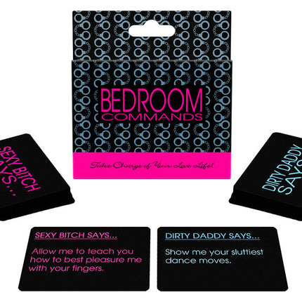 KHEPER GAMES - BEDROOM COMMANDS CARD GAME /EN