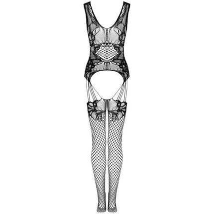 LIVCO CORSETTI FASHION - JULOVE BODYSTOCKING BLACK ONE SIZE