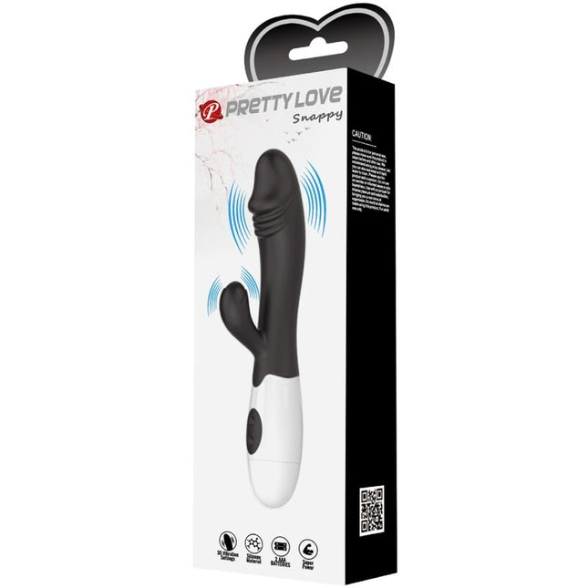 PRETTY LOVE - SNAPPY G-SPOT VIBRATOR BLACK