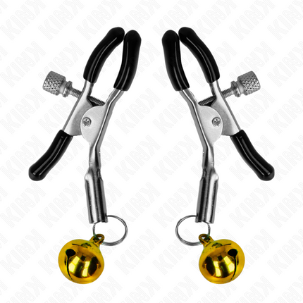 KINK - GOLD SINGLE BELL NIPPLE CLAMP 6 CM