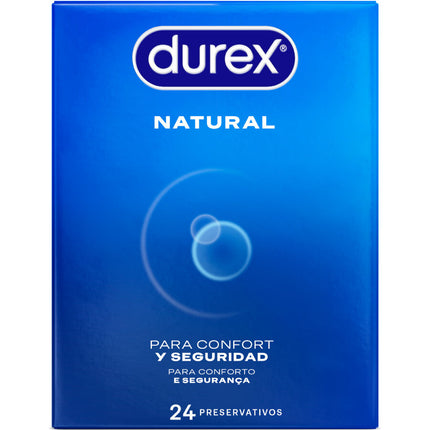 DUREX - NATURAL CONDOMS 24 UNITS