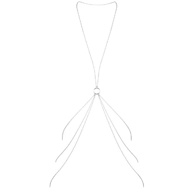 BIJOUX - MAGNIFIQUE METAL CHAINS FOR THE BODY 8 SILVER