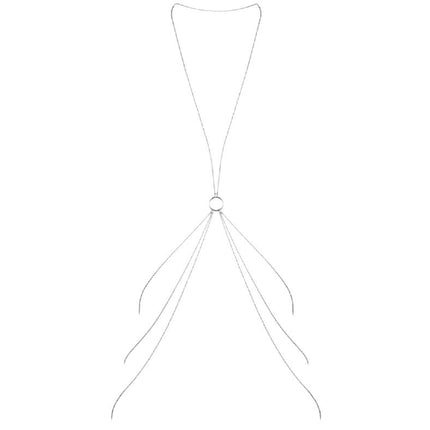 BIJOUX - MAGNIFIQUE METAL CHAINS FOR THE BODY 8 SILVER