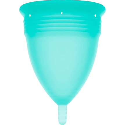STERCUP - FDA SILICONE MENSTRUAL CUP AQUAMARINE - SIZE L