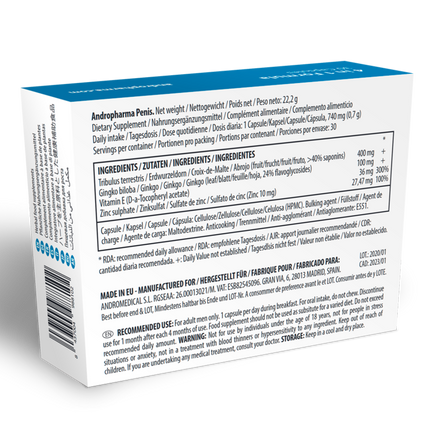 ANDROPHARMA PENIS - PENIS ENLARGEMENT SUPPLEMENT